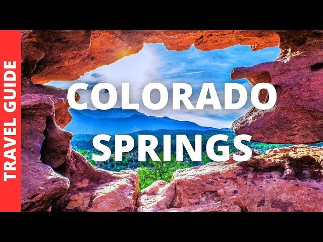 Colorado Springs Travel Guide: 23 BEST Things To Do In Colorado Springs CO