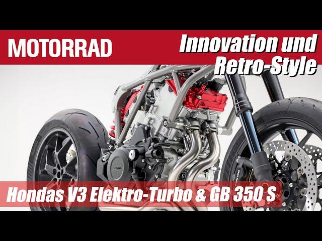 EICMA 2024: Honda zwischen Technologie Innovation und Retro Style – V3 Elektro Turbo und GB 350 S