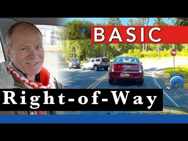 Basic Right-of-Way Rules and Who Goes First in Road Traffic