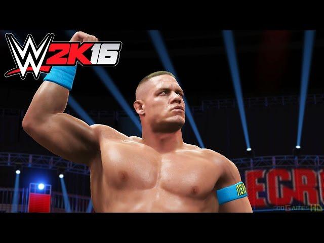 WWE 2K16 - Xbox One PS4 Gameplay 1080p 60fps Extreme Rules John Cena vs Seth Rollins