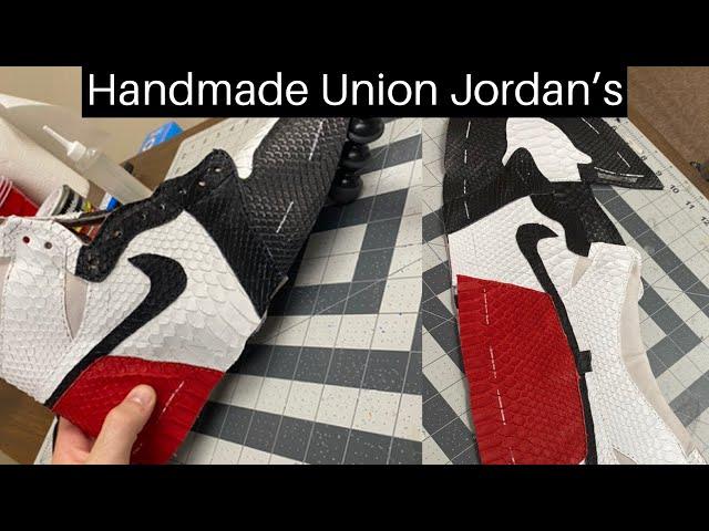 How to make Jordan 1's (Union 1) Laced Up Kustoms