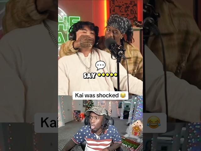 KAI WAS SHOCKED BY THIS ASIAN RAPPERS LYRICS  #KAICENAT #KAICENATCLIPS #khantrast