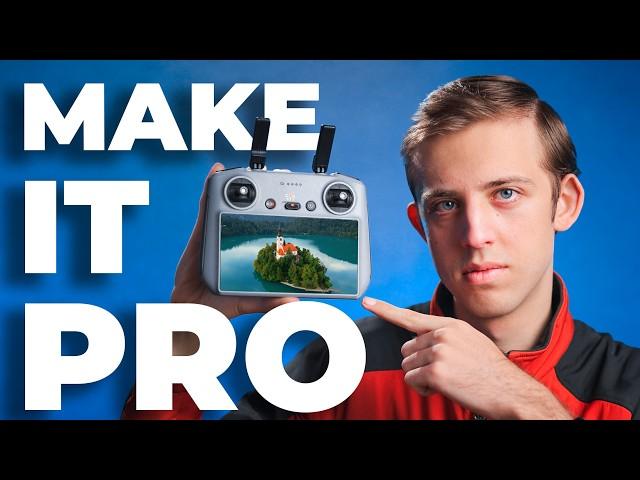 10 ESSENTIAL Settings for PRO QUALITY Drone Footage