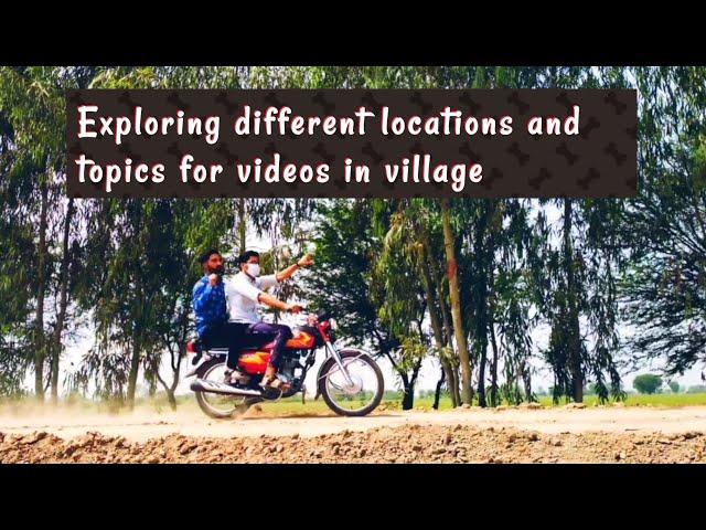 Exploring the village || Videography || Trailer || Shakeel Sultan