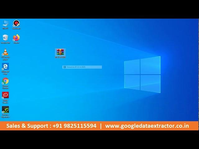 how to configure just dial data extractor software
