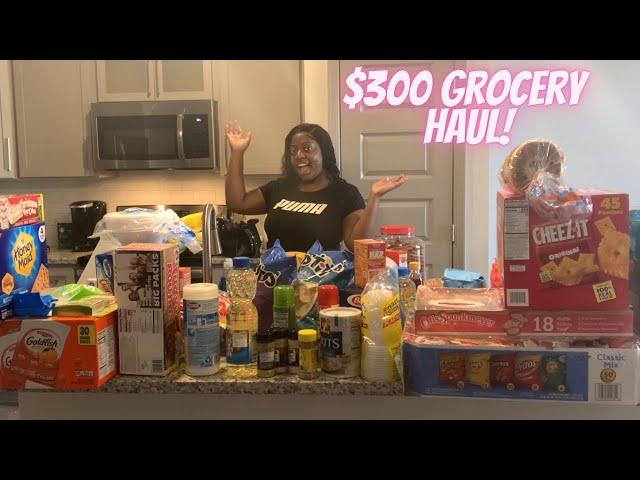 COME GROCERY SHOPPING WITH ME FOR MY NEW APARTMENT | $300 GROCERY HAUL