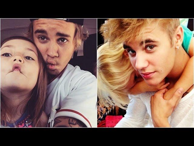 Justin Bieber and Jazmyn Bieber & Jaxon Bieber - Funny, Cute Moments