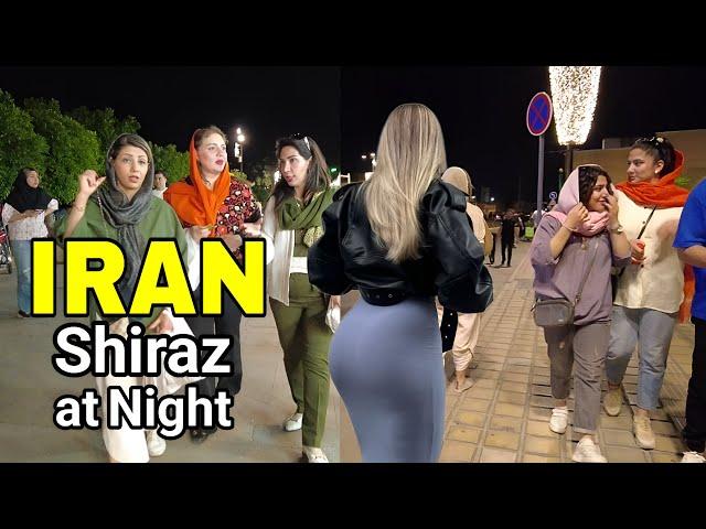 Shiraz City NightLife  What is IRAN Like Today!!  Shiraz Summer Nights