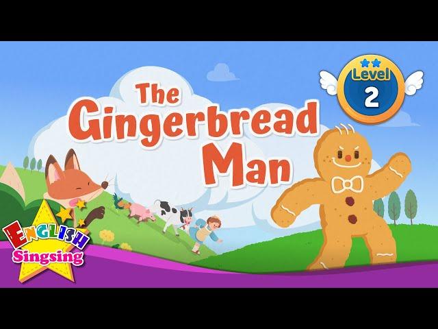 The Gingerbread Man - Fairy tale - English Stories (Reading Books)