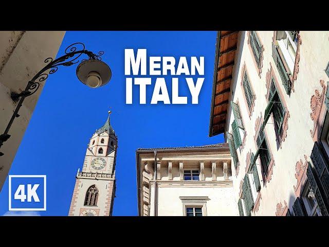 Merano Meran ITALY 2023 • 4K 60 fps HDR ASMR