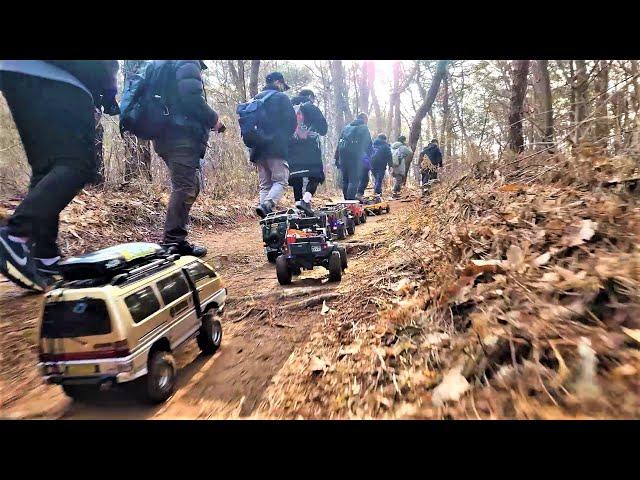 Enjoy RC CAR hiking on the weekends - Team Scale Trail GoldMoon(rc카 등산)