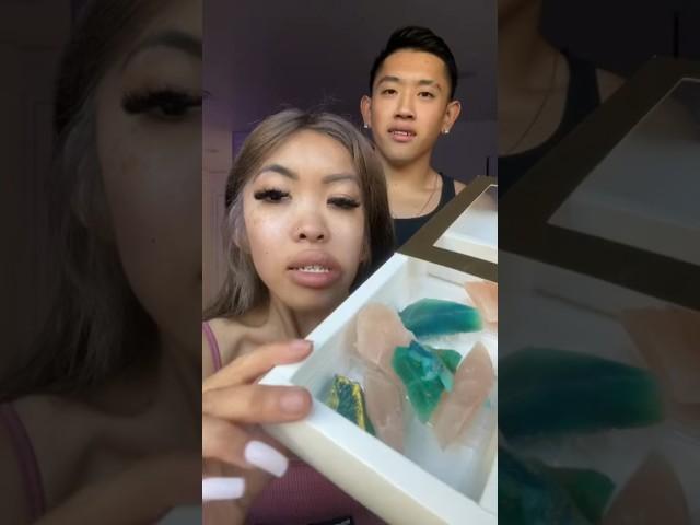 CANDY CRYSTAL ASMR TASTE TEST