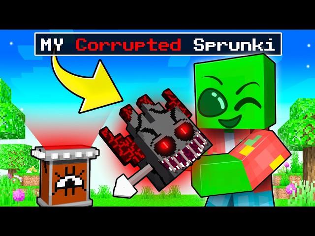 Making My Own CORRUPTED SPRUNKI in Minecraft!