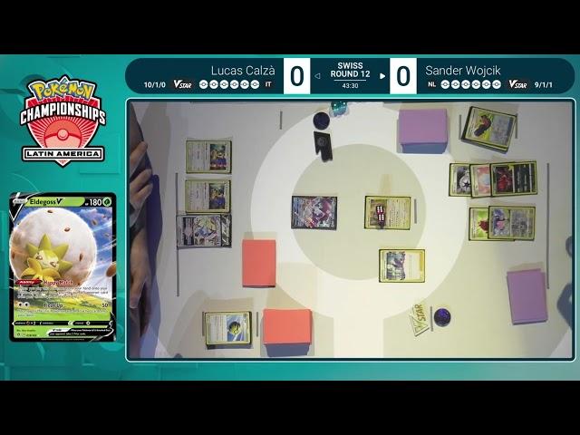 TCG Lucas Calzá Vs Sander Wojcik 2023 Pokémon Latin America International Championships Swiss R12