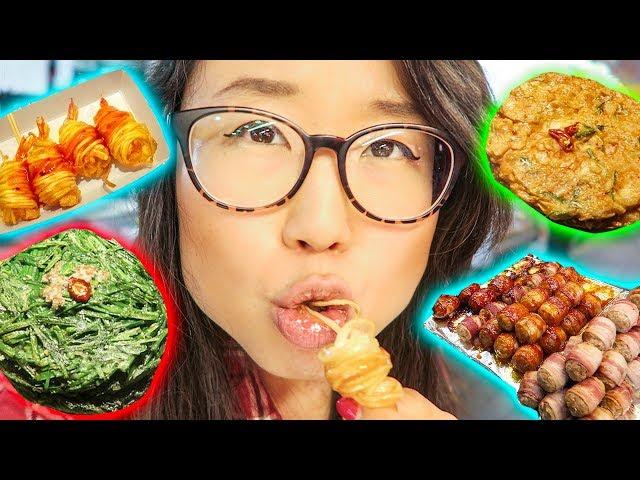 KOREAN NIGHT MARKET Street Food Tour