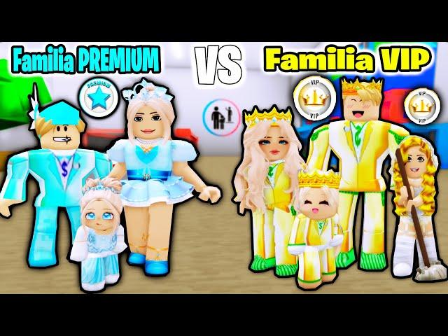 Bebelus Plushie Adoptat de Familia PREMIUM vs Familia VIP.. (Brookhaven)