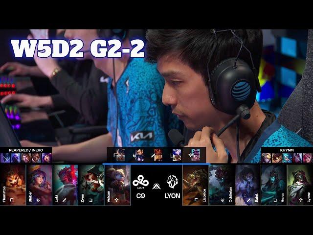 LYON vs C9 - Game 2 | Week 5 Day 2 LTA Spring 2025 Split 2 | LYON vs Cloud 9 G2 full