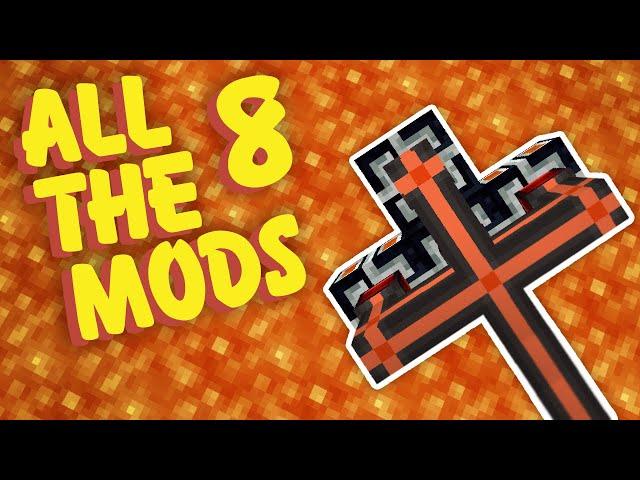 All The Mods 8 Ep. 12 Unlimited Lava Power + Tool Upgrades