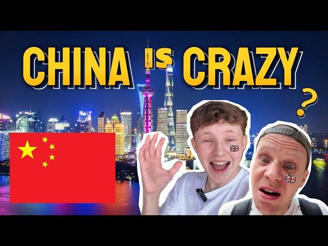 【4K】China Is Crazy? Discover the REAL China with a Father and Son from UK | Shanghai TOP DESTINATION