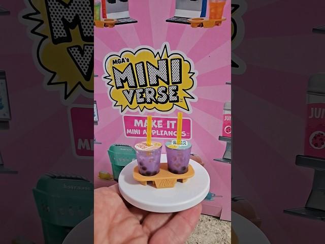 Miniverse Appliances Ube Boba Machine #miniverse #miniversemakeitminifood #miniature