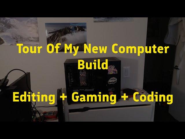 Tour Of My New Linux PC Build - Editing, Gaming, and Coding