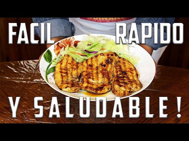 Como Hacer Pechugas De Pollo - Facil y Saludable!