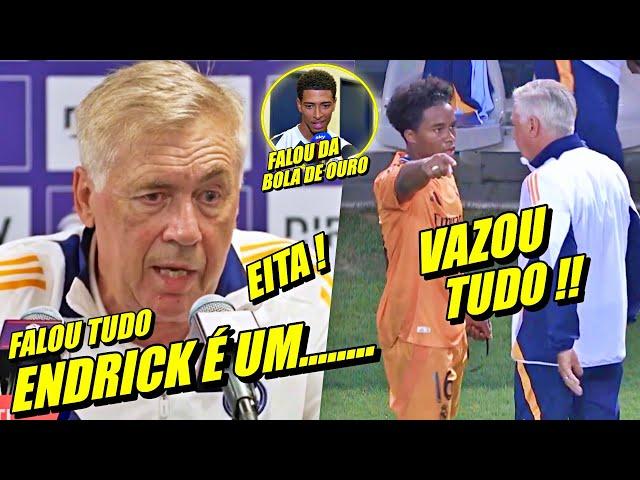 ESPANHA ENLOUQUECIDA COM ENDRlCK !! VAZA CONVERSA DE ANCELOTTI E ENDRlCK | VINI BOLA DE OURO E MAIS