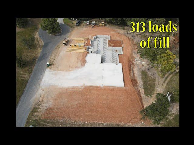 Finishing The Crawlspace Backfill After 313 Loads Of Clay