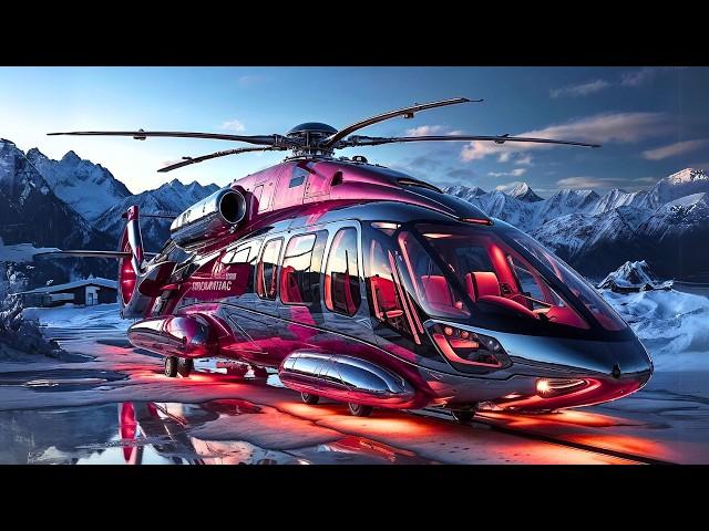 Inside The Most Luxurious Private Helicopters Interiors of 2025