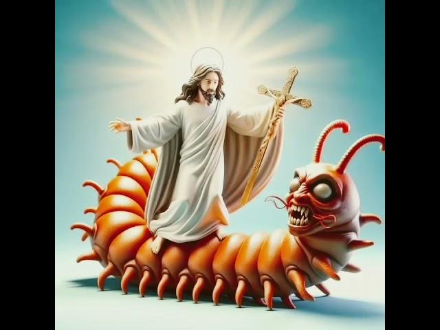 Jesus vs satan #jesus #jesuschrist #shorts