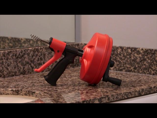 How To Use The RIDGID® POWER SPIN+ Drain Cleaner