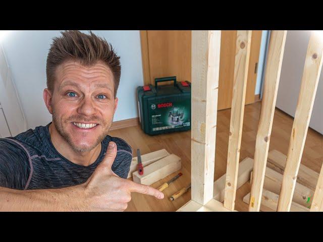 Hochbett selber bauen DiY Massivholz