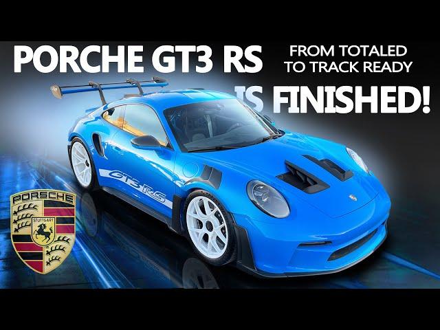 REBUILDING A WRECKED 2023 PORSCHE GT3 RS - FROM TOTALED TO TRACK READY! (PART 2)