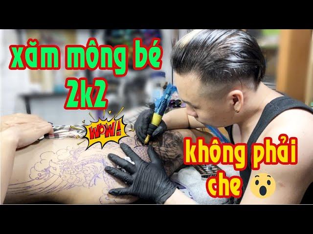 Xăm hình phượng hoàng tung cánh cho bé xinh 2k2 phoenix tattoo | Lee Thành Tats&Pies