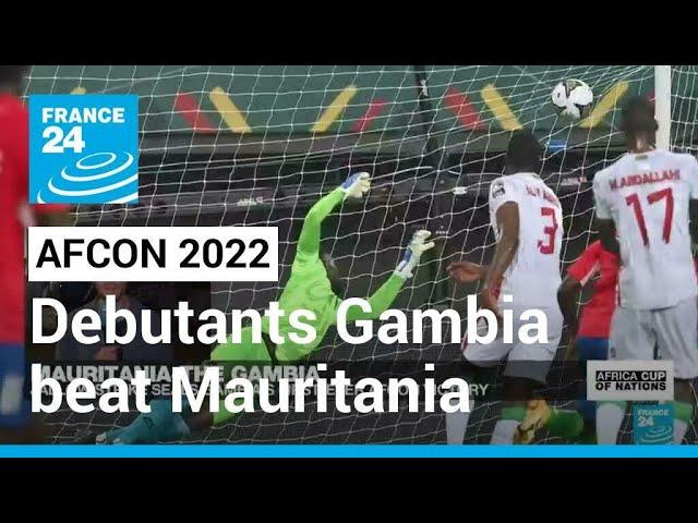 AFCON 2022: Jallow strikes as Gambia make winning debut • FRANCE 24 English