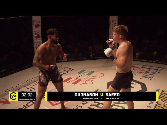 GUDNASON VS SAEED - 185lbs Amateur MMA Contest #CWSE24