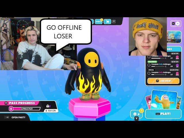 xQc is Starting a Drama with Joe Bartolozzi in Twitch Rivals!!!