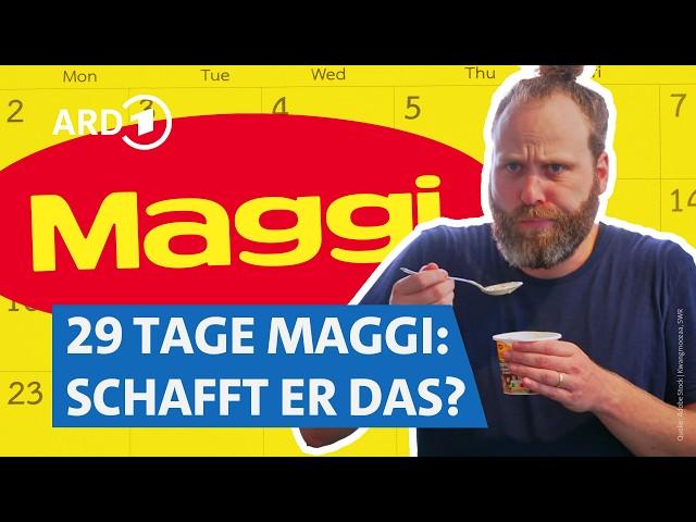 Maggi-Diät: 4 Wochen Fertigprodukte im Selbstversuch  | Marktcheck checkt... SWR