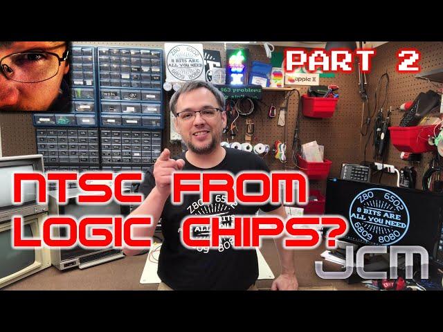 NTSC/Composite With Standard Logic - Vertical Timing Section - (JCM-1 Episode 12)