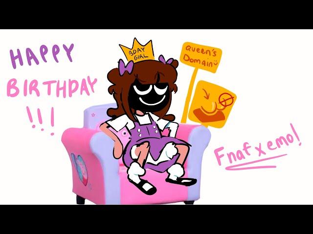 HAPPY BIRTHDAY!!! || GIFT || Fnaf_x_emo 2 (@FantasticalFoxii )