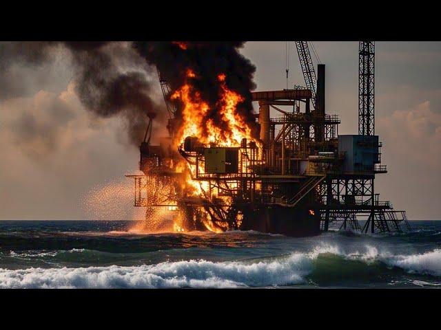 Oil fire