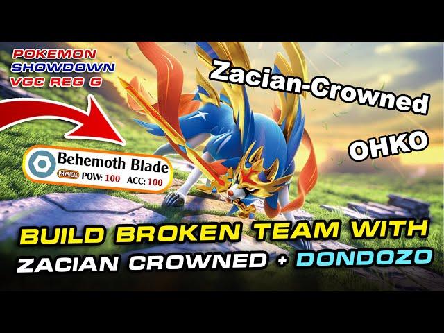 ZACIAN  LIKE AN ABSOLUTE TRUCK IN VGC 2024 REG G | Pokemon Showdown |