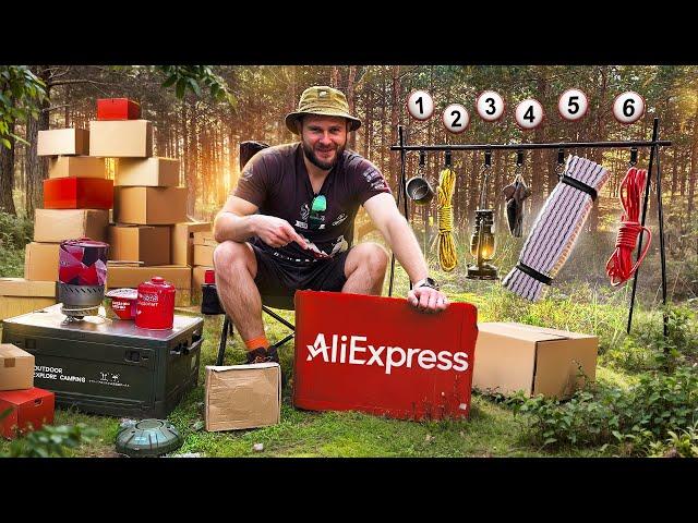 ПРОВЕРКА ВЕЩЕЙ с ALIEXPRESS для ВЫЖИВАНИЯ в лесу