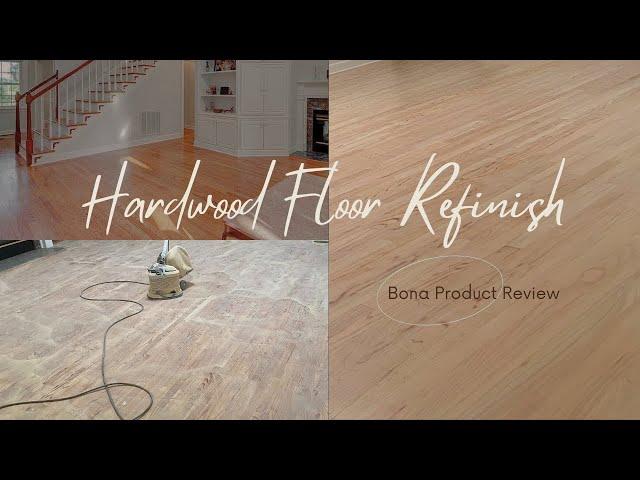 Refinishing Red Oak Hardwood with Bona Products