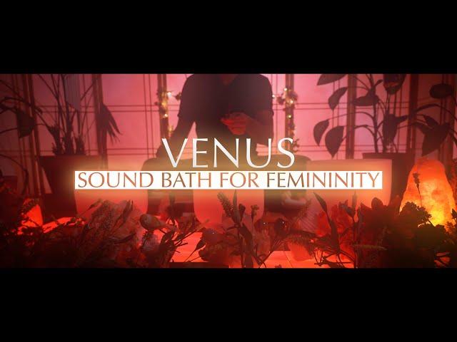 Femininity Venus Sound Bath (Libra) | Meditation Music for Women | Crystal Singing Bowl | ASMR Music