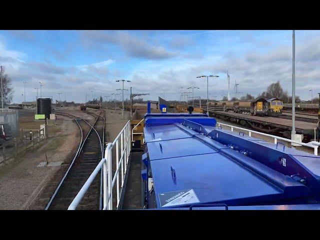 GB Railfreight trials Clayton Equipment new battery powered locomotive