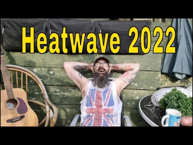 Dave's Allotment Garden. Composting Weeds and Feeding Baby Swans with Paula. July 2022