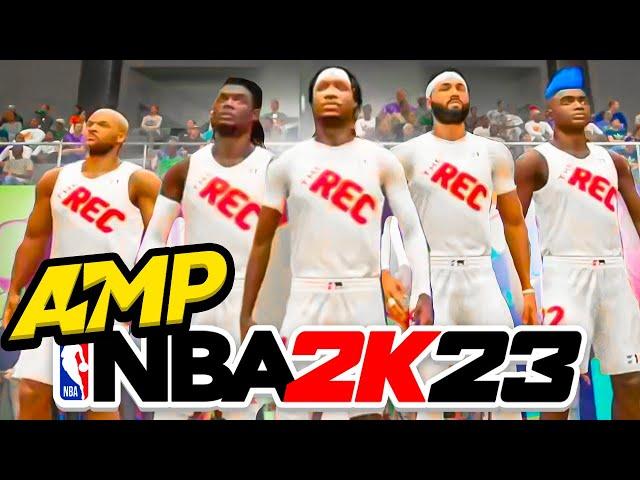 AMP Plays NBA 2K23 REC CENTER!