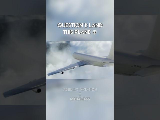 The Test Ain’t Gonna Be That Easy | #aviation #mahamass #plen #incident #memes #fyp #shorts