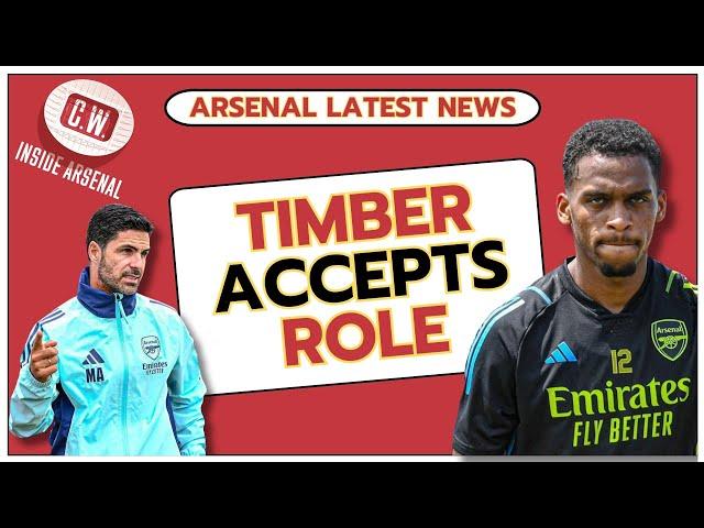 Arsenal latest news: Timber's comments | Zinchenko switch | Odegaard cover | Neto's dream move